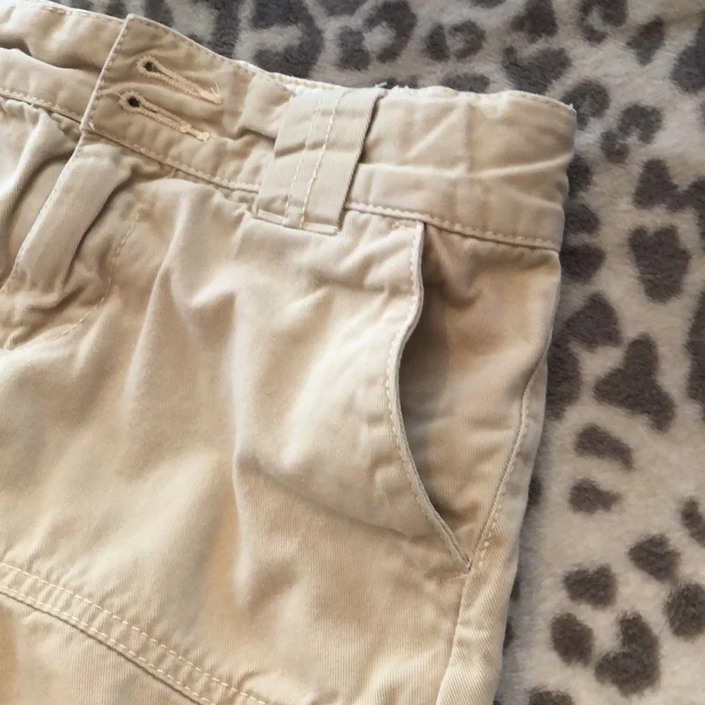 2006 GapKids Tan Khaki Pleated Skirt with Shorts Size 8 Girls